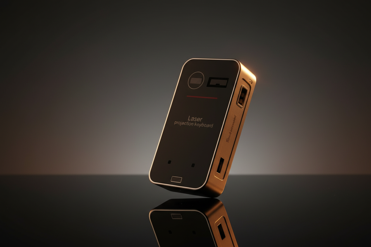 Viral Bluetooth Laser Keyboard - Futuristic Wireless Tech Gadget