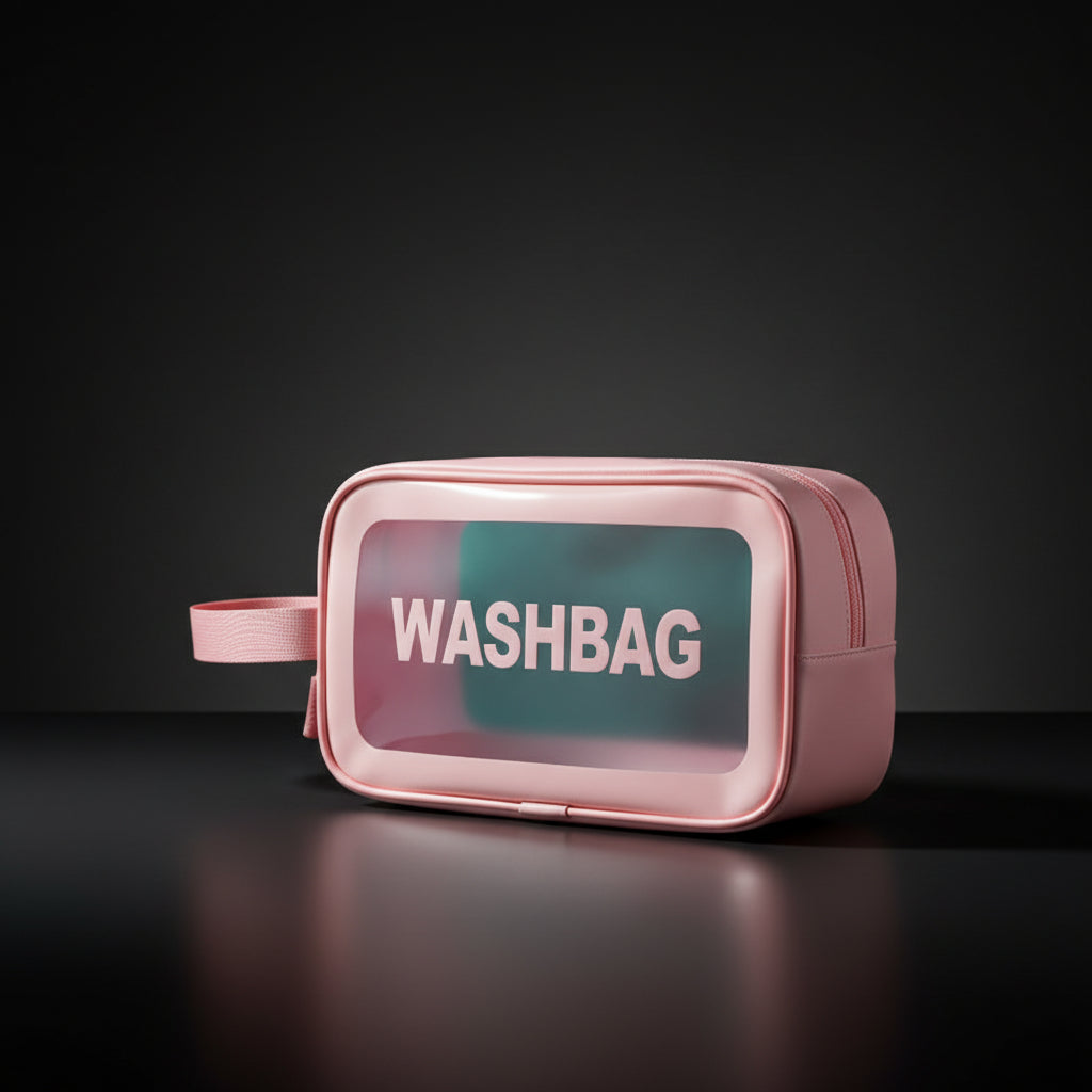 Clear TSA Travel Toiletry Bag – Waterproof Organizer