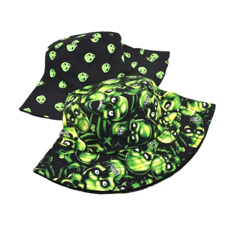Skull Pattern Hat Millzgotswaggshop