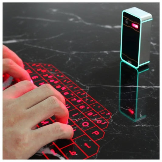 Bluetooth Wireless Laser Keyboard Millzgotswaggshop