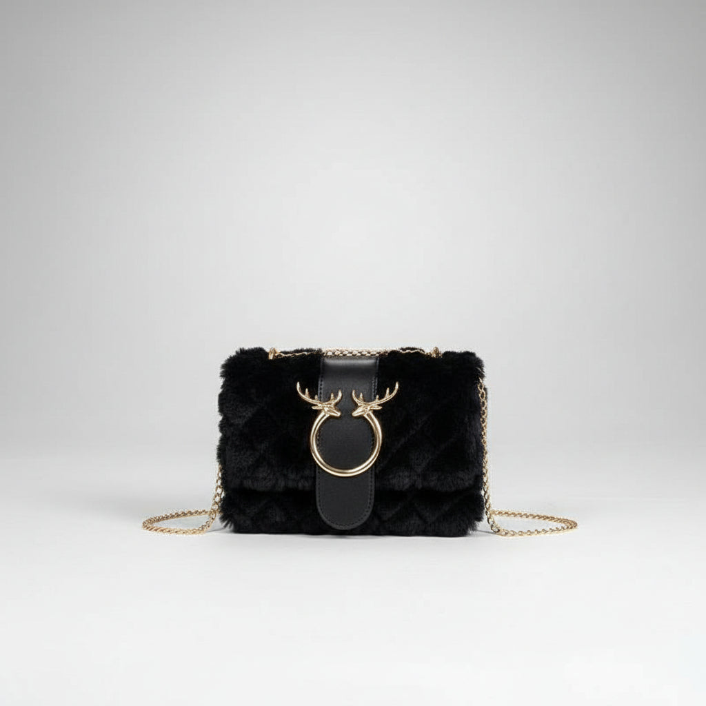 Soft Girl Winter Mini Bag – Viral Plush Crossbody