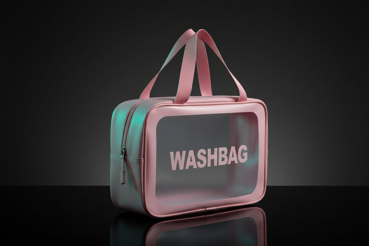 Clear TSA Travel Toiletry Bag – Waterproof Organizer