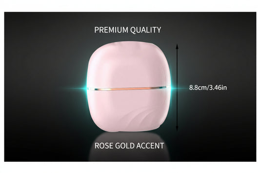 Capsule Hair Straightener & Styler Mini Cordless Hair Straightener Comb Portable Heat Hair Brush for Travel USB Rechargeable