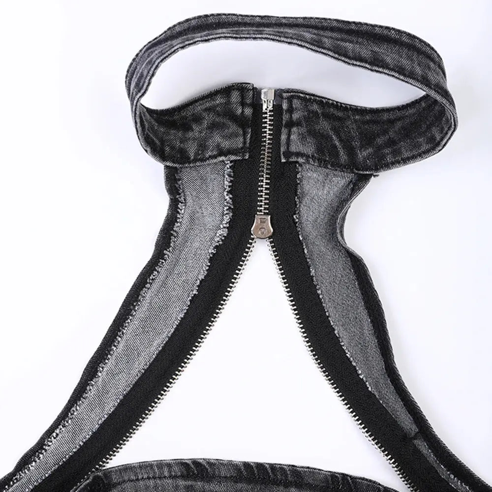 Design Vest Skirt Outfit Backless Women Millzgotswaggshop