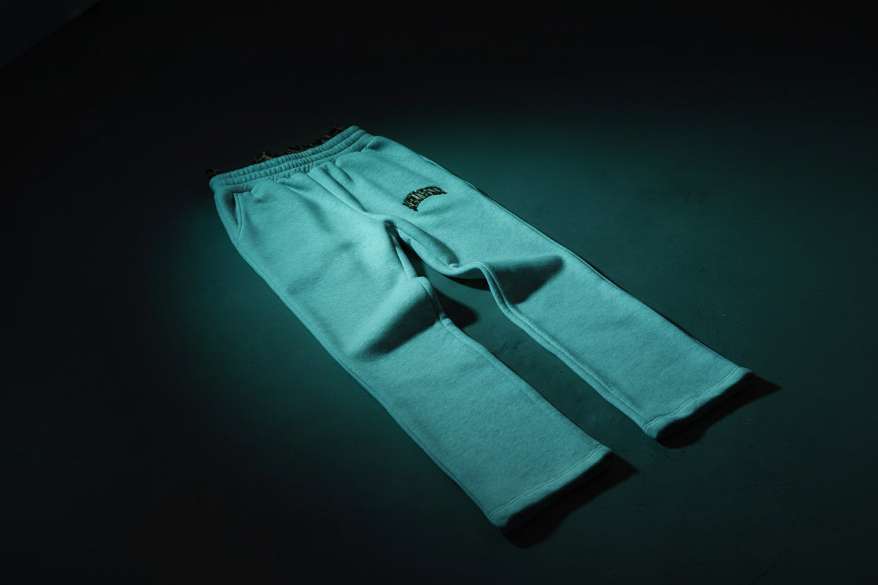 Viral Leopard Embroidery Hoodie Set - 3-Piece Y2K Streetwear