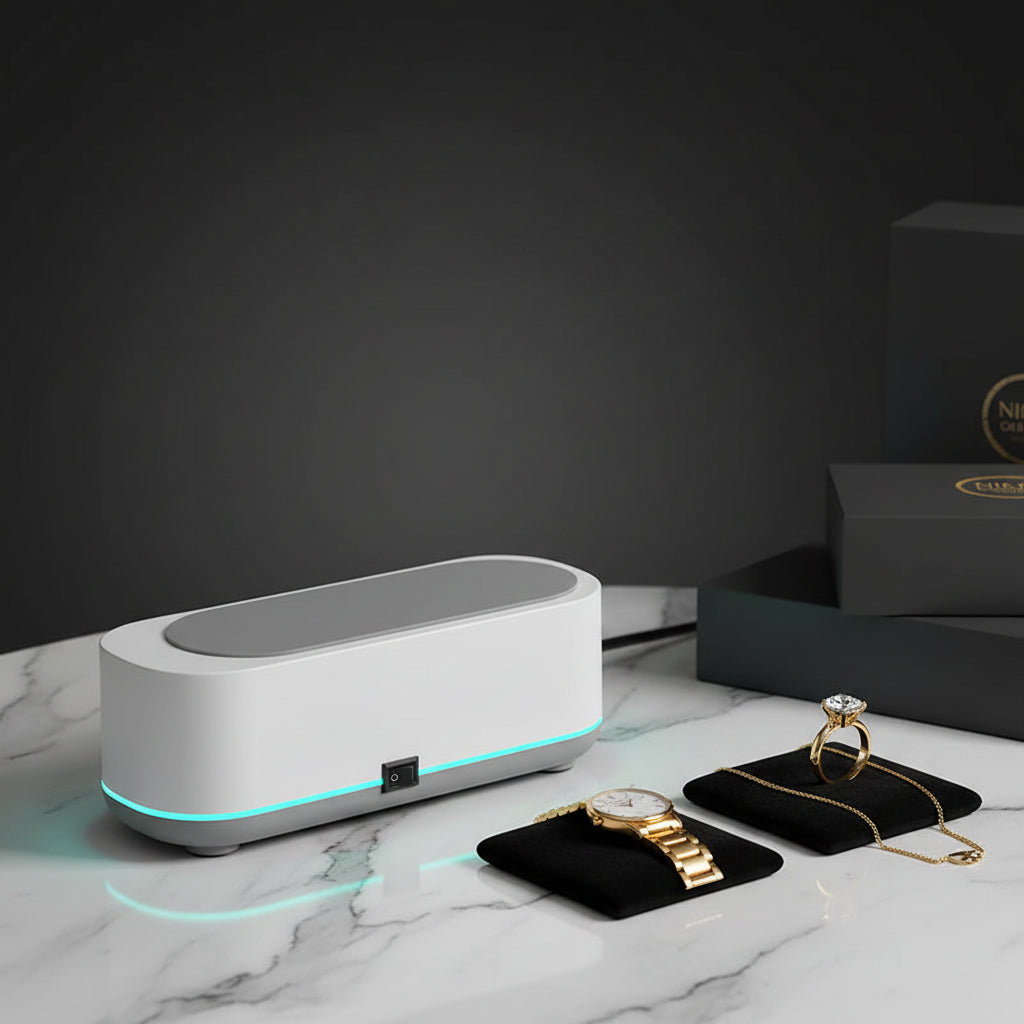 a person is holding a mouse on top of a toilet 