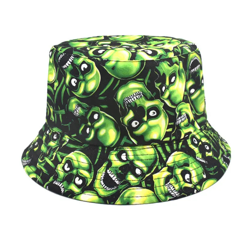 Skull Pattern Hat Millzgotswaggshop