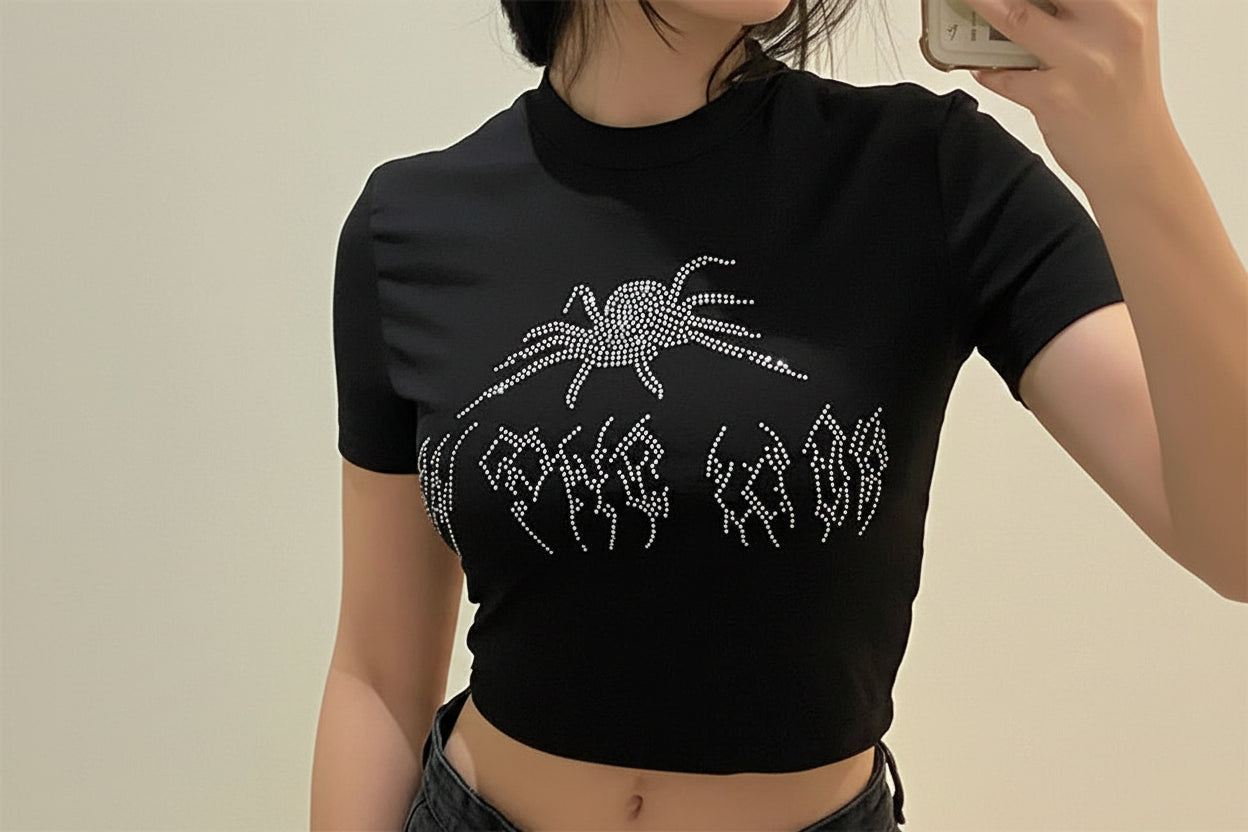 SpiderGlam Crop Millzgotswaggshop