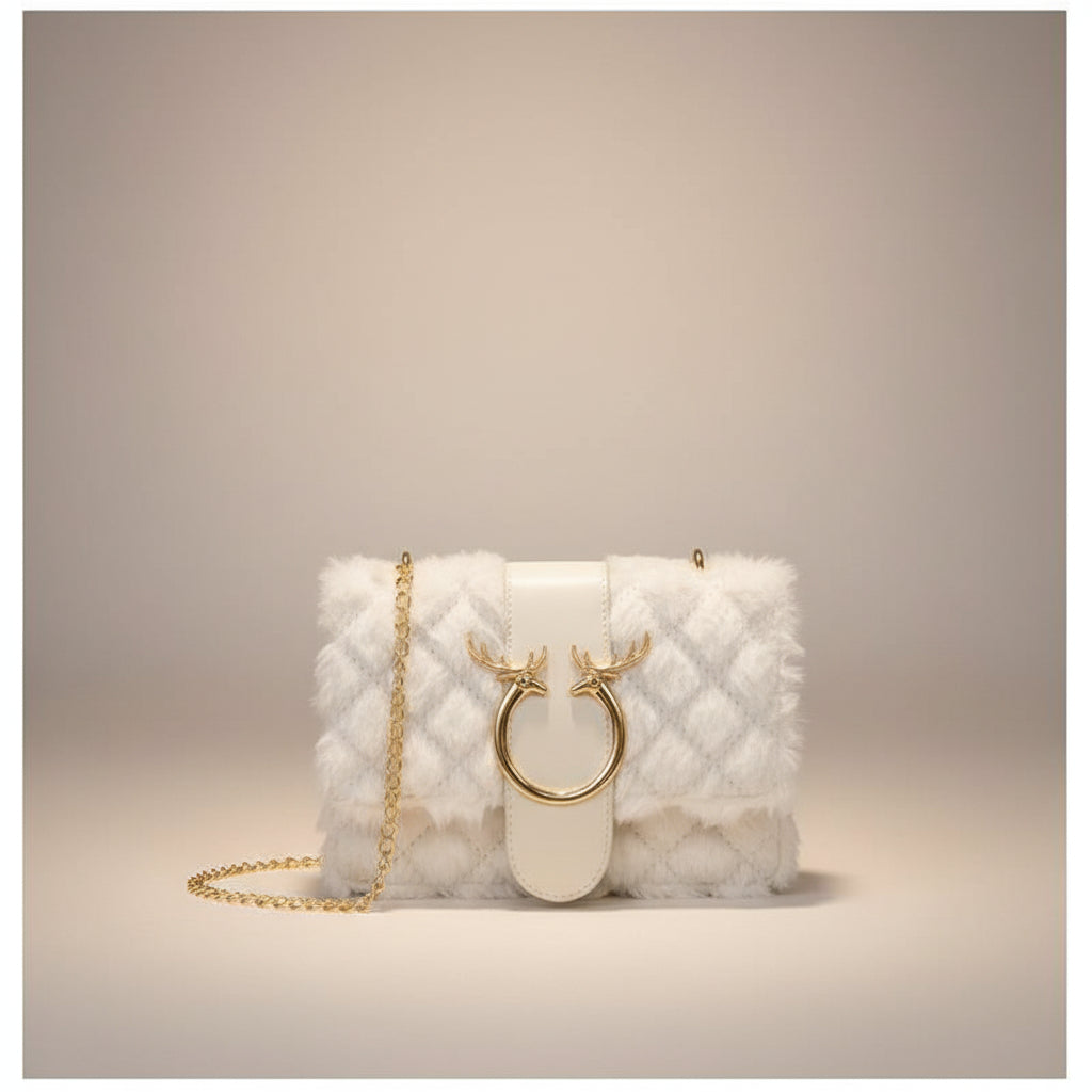 Soft Girl Winter Mini Bag – Viral Plush Crossbody