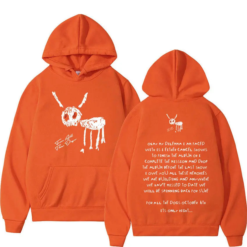 Drake Dog Letter Hoodie - Millzgotswaggshop
