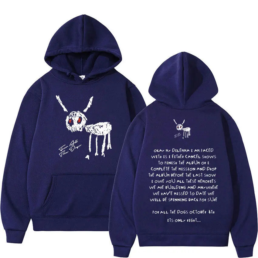 Drake Dog Letter Hoodie - Millzgotswaggshop