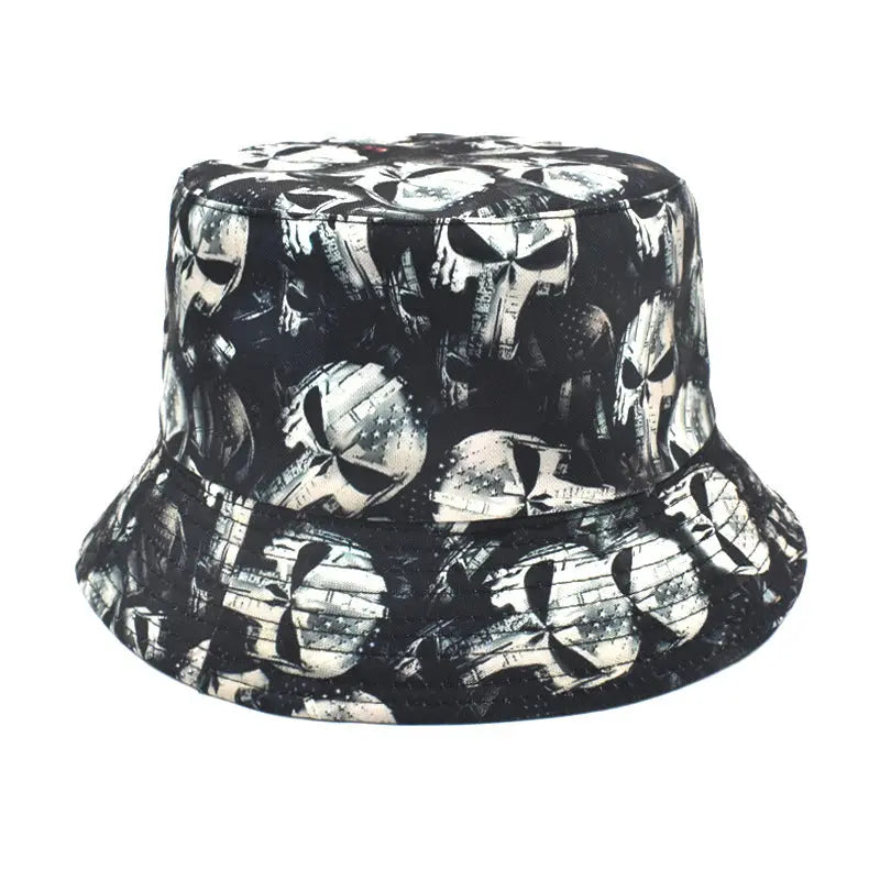 Skull Pattern Hat Millzgotswaggshop