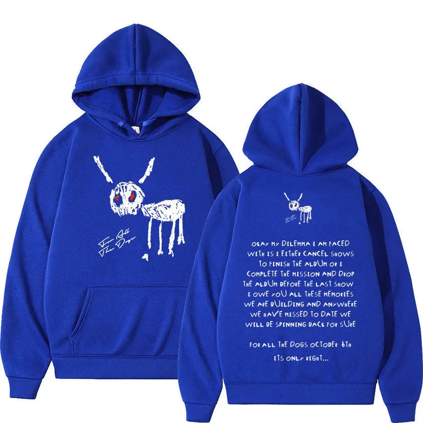 Drake Dog Letter Hoodie - Millzgotswaggshop